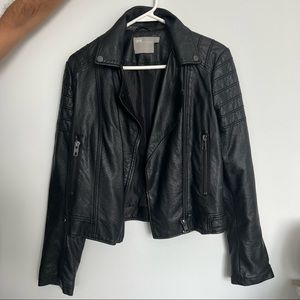 ASOS Leather Look Biker Jacket